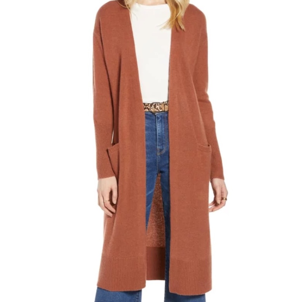 Halogen Cashmere Blend Cardigan